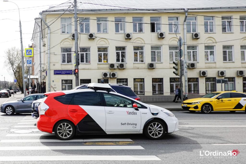 Yandex self driving car